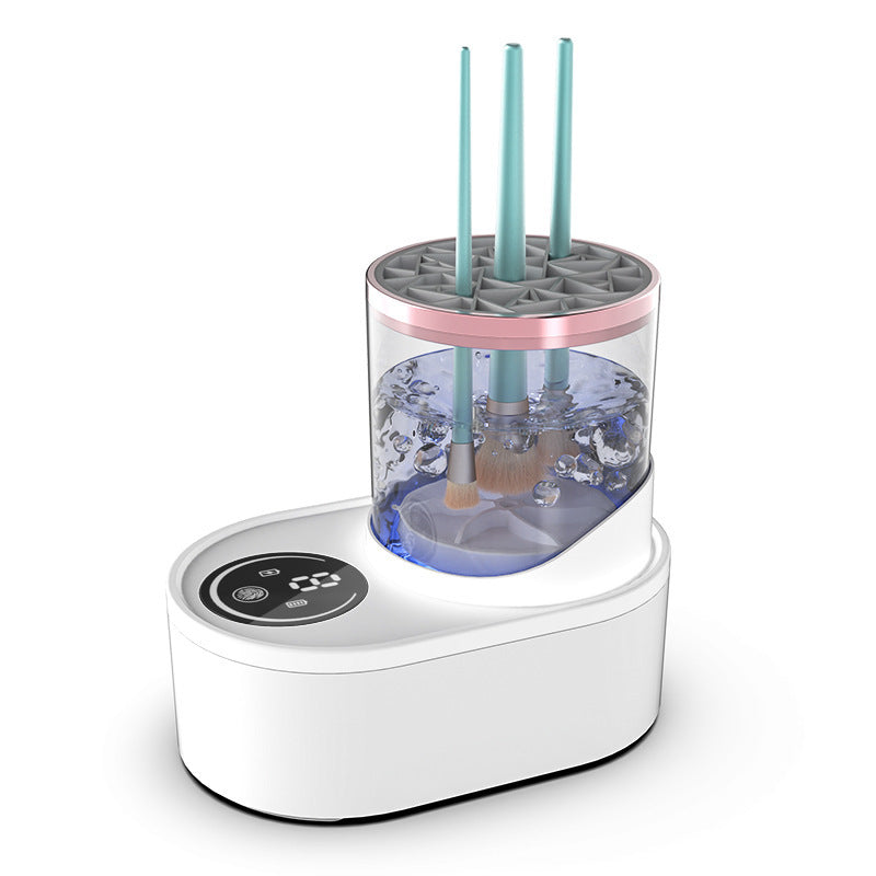 Automatic Makeup Brush Cleaning Stand Device
