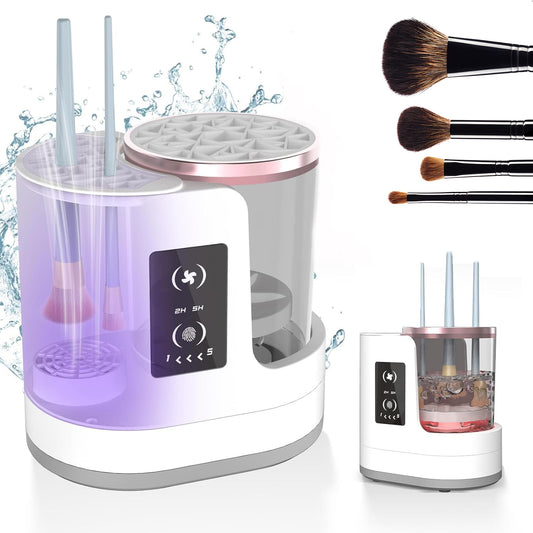 Automatic Makeup Brush Cleaning Stand Device