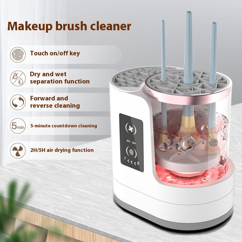 Automatic Makeup Brush Cleaning Stand Device