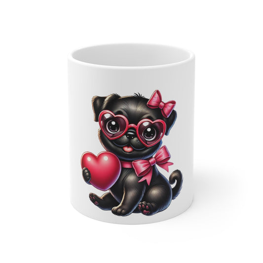 Cute dog mug