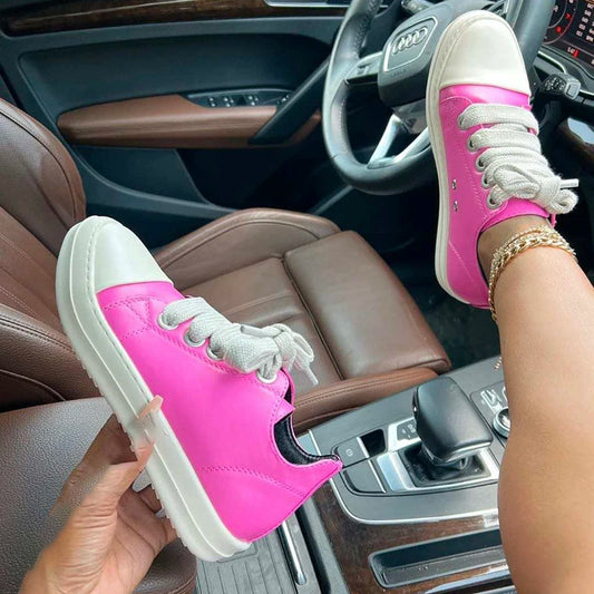 Casual Shoe Lace-up Women's Sneakers